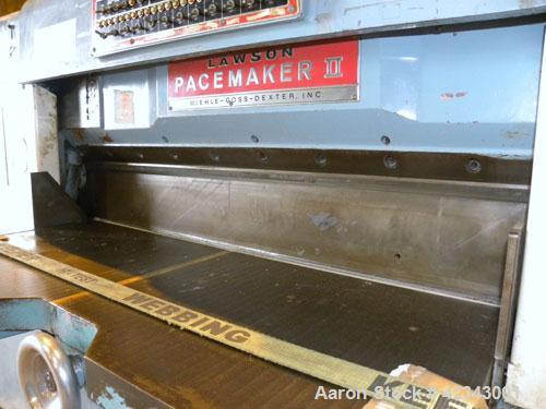 Used Lawson Pacemaker II Hydraulic Clamp Cutter, Model 52