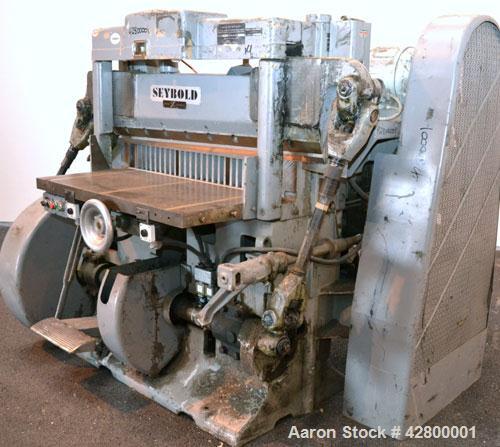 Used Harris Seybold Mechanical Shear/Cutter, Model CFB