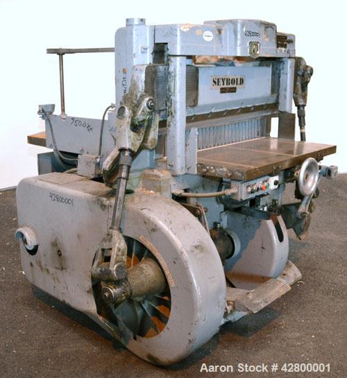 Used- Harris Seybold Mechanical Shear/Cutter, Model CFB