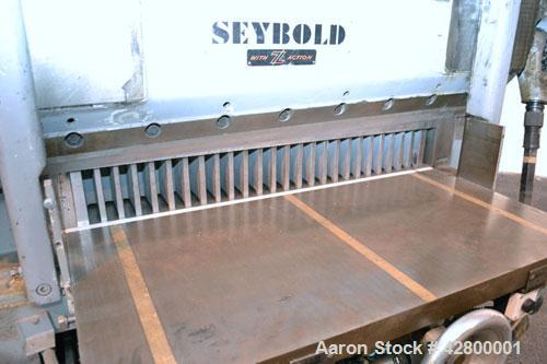 Used Harris Seybold Mechanical Shear/Cutter, Model CFB