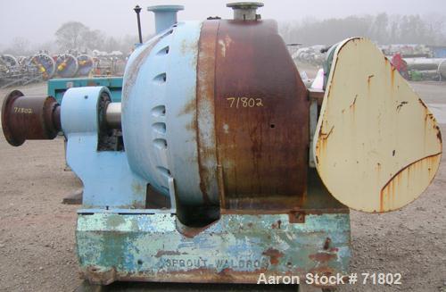 Used Stainless Steel Andritz Sprout Bauer 42" Twin-Flo Electromechanical Refiner, Model R42EM
