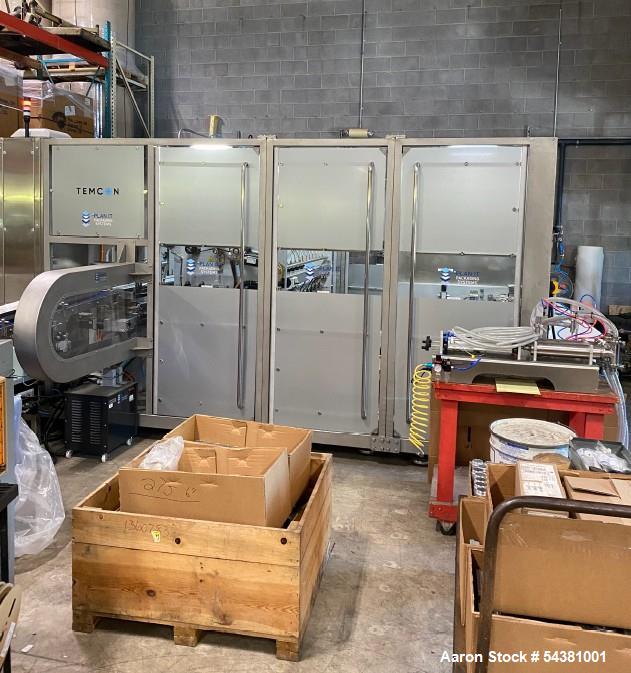 Used Temcon TRW 200 Automatic Rewinder & Perforator – Industrial Roll Converting Machine