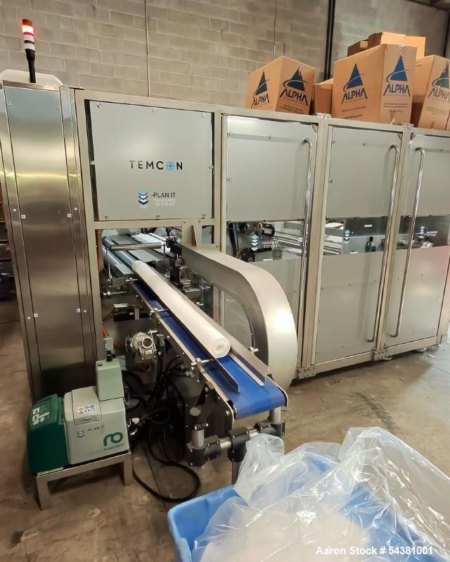 Used Temcon TRW 200 Automatic Rewinder & Perforator – Industrial Roll Converting Machine