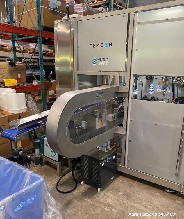Used Temcon TRW 200 Automatic Rewinder & Perforator – Industrial Roll Converting Machine