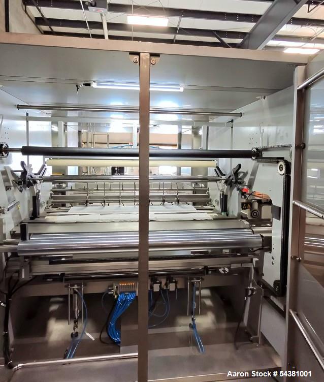 Used Temcon TRW 200 Automatic Rewinder & Perforator – Industrial Roll Converting Machine