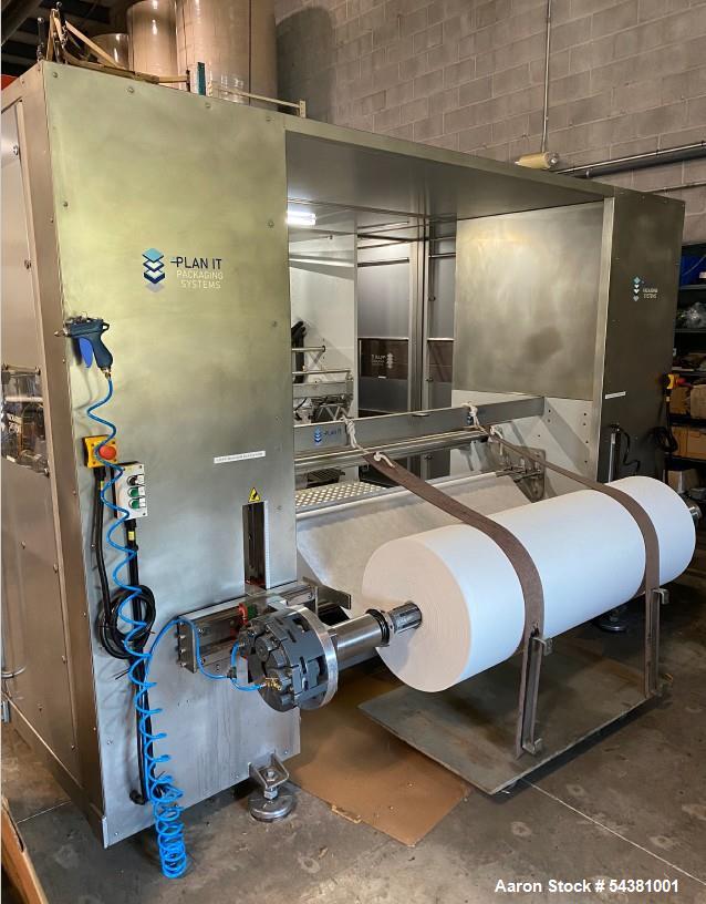 Used Temcon TRW 200 Automatic Rewinder & Perforator – Industrial Roll Converting Machine