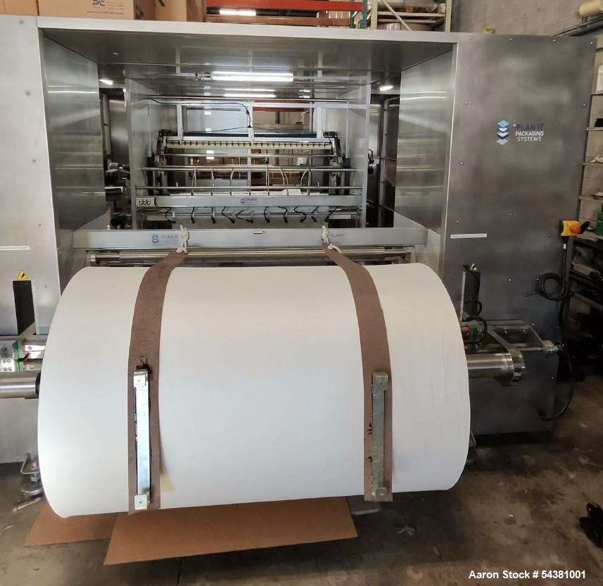 Used Temcon TRW 200 Automatic Rewinder & Perforator – Industrial Roll Converting Machine