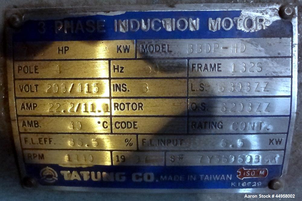 Used TCY Tien Chin Yu Machinery Shaftless Mill Roll, Model MSIII