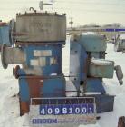 Used Kadant Black Clawson Selectifier Screen, model 24PHL screen, 316 stainless steel. Approximately 24'' diameter screen, driven by a 150 hp, 3/60/575 volt, 1182 rpm motor. (2) 12'' openings, (2) 4'...