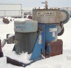 Used Kadant Black Clawson Selectifier Screen, model 24PHL screen, 316 stainless steel. Approximately 24'' diameter screen, driven by a 150 hp, 3/60/575 volt, 1182 rpm motor. (2) 12'' openings, (2) 4'...