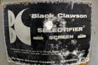 Used Black Clawson Selectifier Screen, Model 24P, Carbon Steel.