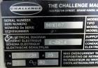 Used Challenge Machinery Paper Cutter, Model 305 XG.