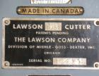 Used- Lawson Pacemaker II Hydraulic Clamp Cutter, Model 52