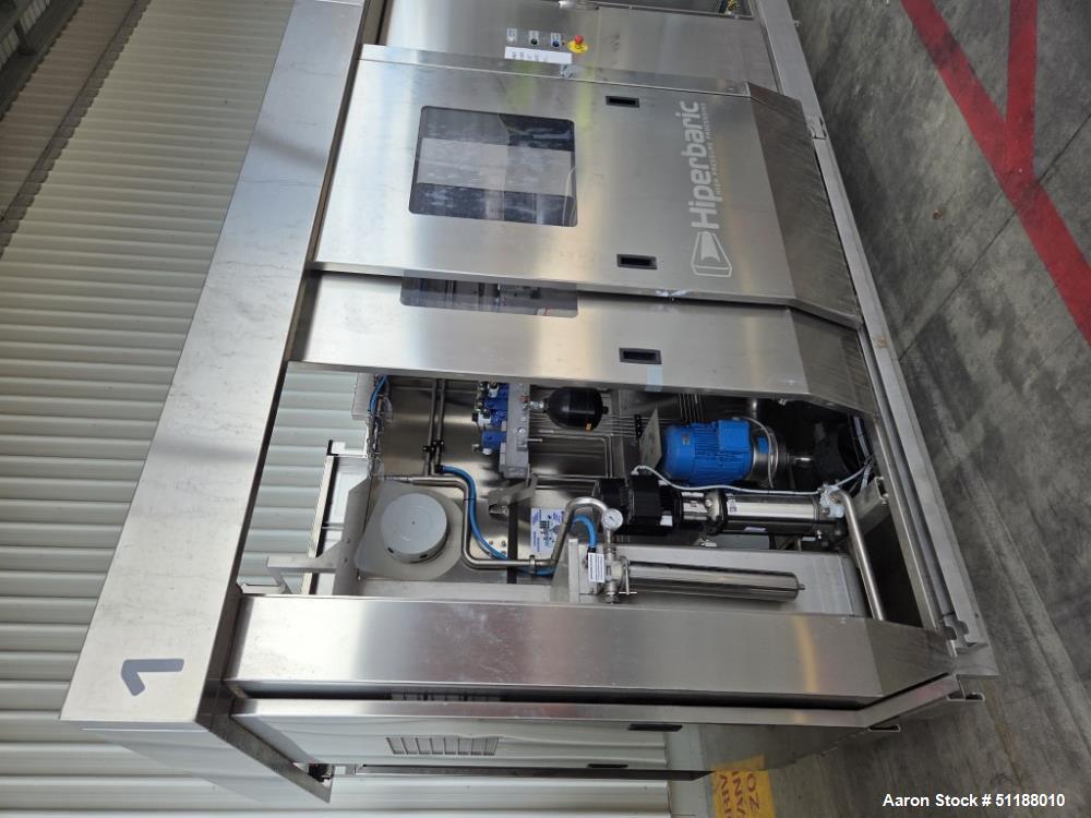 Used Hiperbaric HDBMB6 430L High Pressure Processing System | 630 MPa Industrial HPP Unit