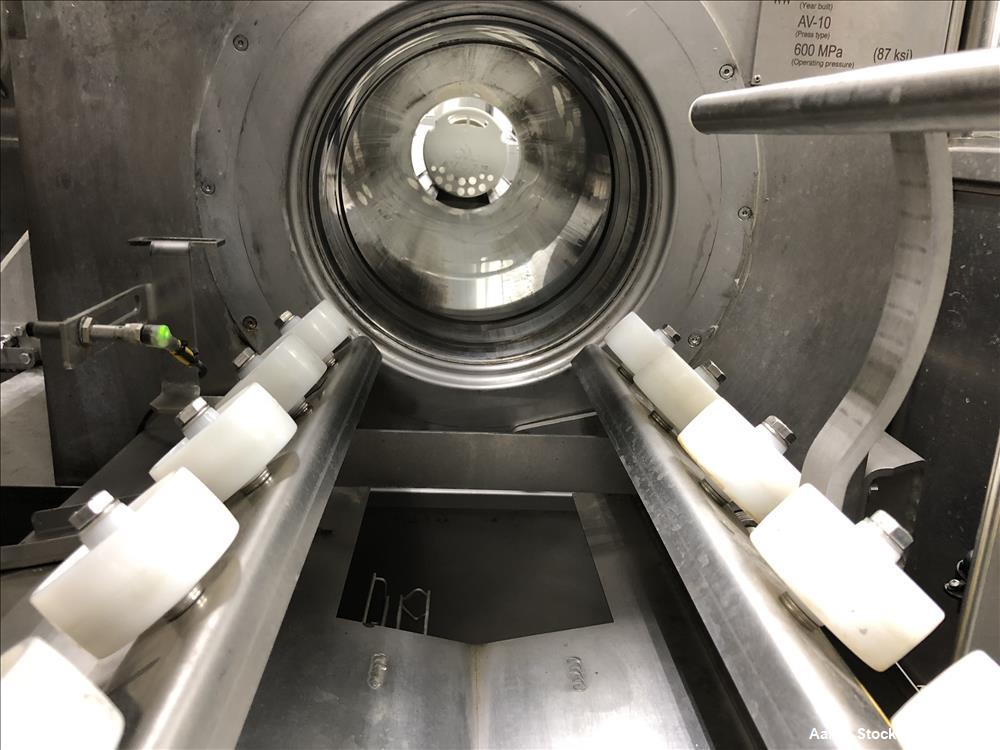Used Avure Technolgies (JBT) High Pressure Pasteurizer, Model AV-10 HPP.