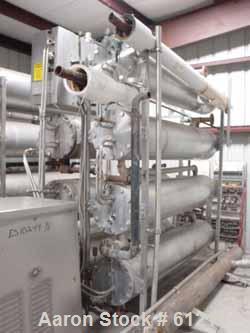 Used Cherry Burrell Ultra High Temperature (U.H.T.) Processing System. "NO BAC" spiraltherm tubular heat exchanger design previously operated at a flow rate of 2400 gallons per hour in aseptic proces...