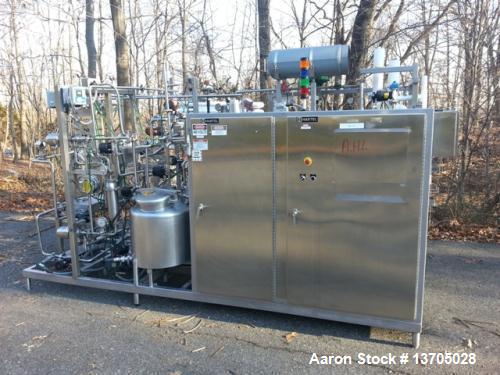 Used Stainless Steel Hartell "HTST" Pasteurizer Skid