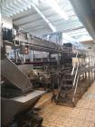 Used- Landaluce Tunnel Pasteurizer, Model 2T75 C/6. Capacity up to 80,000 BPH; (2) Decks; (8) Zones; 20.8m Long x 6m Wide; C...