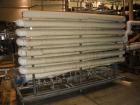 Used APV Crepaco Pasteurizer.Includes an APV plate and frame heat exchanger, model SR15-S, work order #27854. Allen Bradley 1771 P4S power supply.Micro Motion mass flow sensor 1-1/2