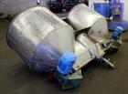 Used Dual Hopper Crammer Feeder, 304 Stainless Steel.
