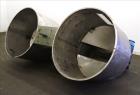 Used Dual Hopper Crammer Feeder, 304 Stainless Steel.