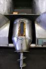 Used Dual Hopper Crammer Feeder, 304 Stainless Steel.