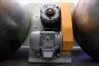Used Dual Hopper Crammer Feeder, 304 Stainless Steel.