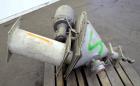 Used Foremost Crammer Feeder, Model CF1A, Carbon Steel. Coned hopper approximate 32