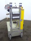Used Michigan Plastics Machinery Embossing Stand.  (2) Approximately 8