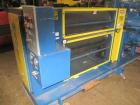 Used-BF Perkins Two Roll Vertical Closed Frame Embosser, 36