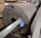 Used Grace-M Plastic Solution Bottom Agitated Stainless Steel Hopper. Approximate 70