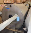 Used-Grace-M Plastic Solution Bottom Agitated Stainless Steel Hopper. Approximate 70