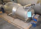 Used Grace-M Plastic Solution Stainless Steel Agitated Loading Hopper. With mounting frame.