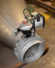 Used Grace-M Plastic Solution Stainless Steel Agitated Loading Hopper. With mounting frame.
