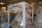 Used Grace-M Plastic Solution Stainless Steel Agitated Loading Hopper. With mounting frame.