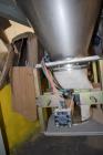 Used-Stainless Steel Loading Hopper. With pneumatic sleeve closure and stand.
