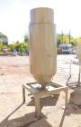 USED: Conair insulated dry hopper, model 1805390300. Approximate 12 cubic foot capacity, carbon steel. 26
