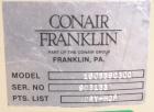 USED: Conair insulated dry hopper, model 1805390300. Approximate 12 cubic foot capacity, carbon steel. 26