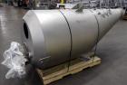 Used Shick Tube-Veyor Corporation Scale Hopper, Model Eccentric, Stainless Steel. Approximately 73.7 cubic feet. Equipped with diverter valve, quick release 16