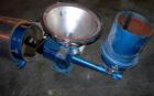 USED: Thorsen McCosh insulated drying hopper, 100 pound capacity. Includes a color feeder with hopper.
