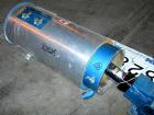 USED: Thorsen McCosh insulated drying hopper, 100 pound capacity. Includes a color feeder with hopper.