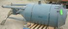 Used Whitlock Insulated Drying Hopper, 800 pound capacity, model DH-800F, carbon steel. Approximately 30