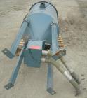 Used Whitlock Insulated Drying Hopper, 800 pound capacity, model DH-800F, carbon steel. Approximately 30