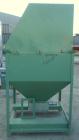 Used NBE Dry Bulk Storage Hopper, approximately 40 cubic feet, carbon steel. 44