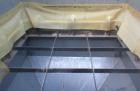 Used NBE Dry Bulk Storage Hopper, approximately 40 cubic feet, carbon steel. 44