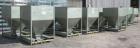 Used NBE Dry Bulk Storage Hopper, approximately 50 cubic feet, carbon steel. 48