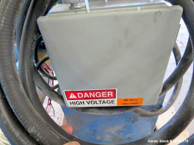 Used Ensign Model 39-3000 Box Dumper – 2500 lb Capacity, 138” Dump Height, 48” Bucket, Hydraulic Pump