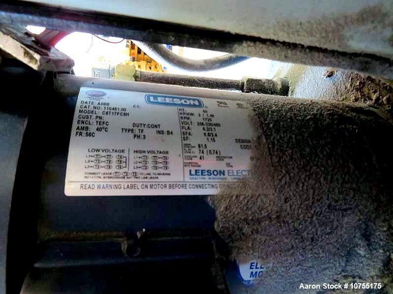 Used Ensign Model 39-3000 Box Dumper – 2500 lb Capacity, 138” Dump Height, 48” Bucket, Hydraulic Pump