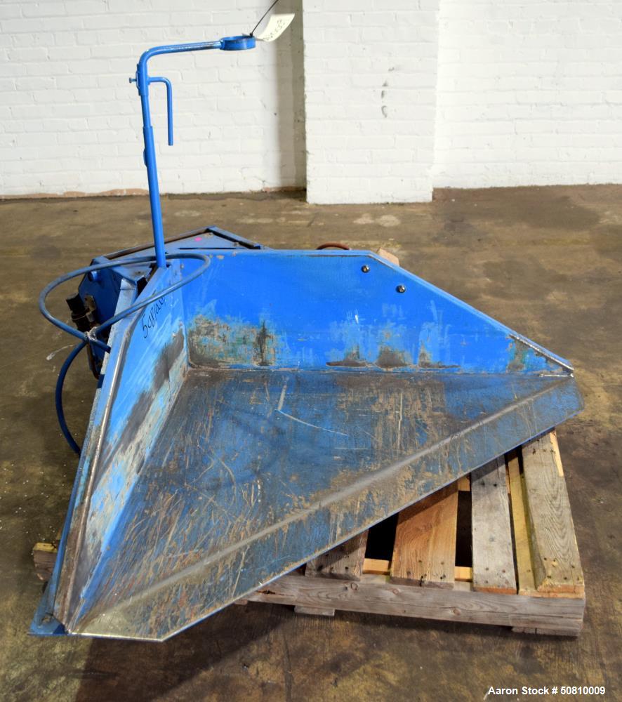 Used Plastic Process Equipment Floor Level Gaylord Tilt Table, Model BT-16000