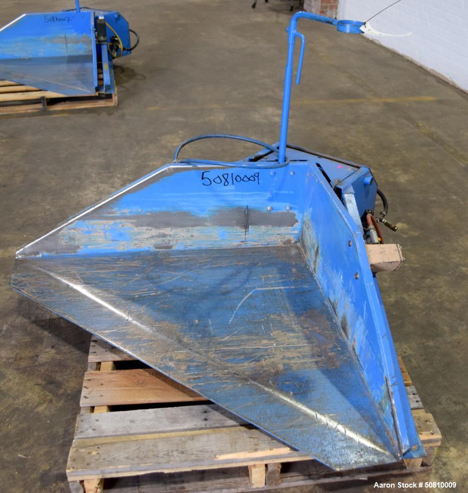 Used Plastic Process Equipment Floor Level Gaylord Tilt Table, Model BT-16000